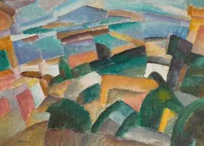 Landskap av Leo Gestel