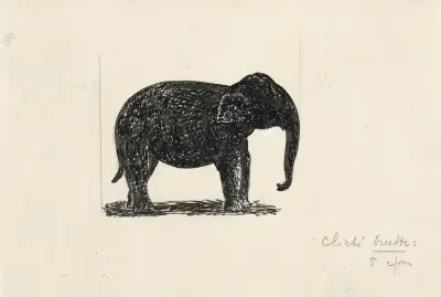 Elefant av Leo Gestel