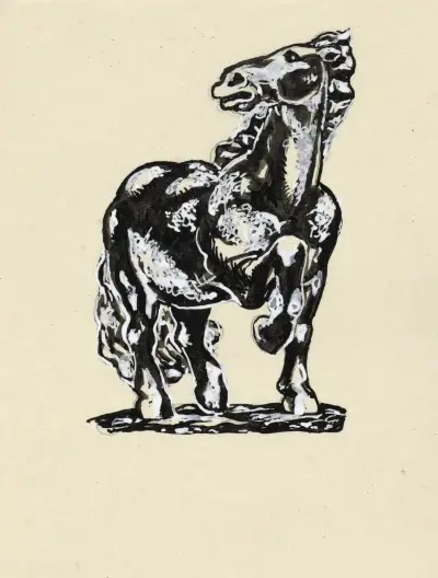 Häst av Leo Gestel