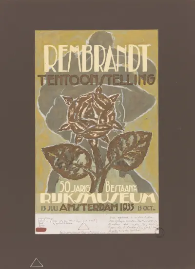 Rembrandtutställning av Leo Gestel