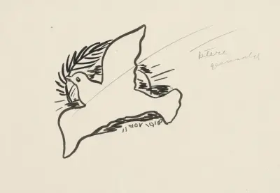 Vredesduva av Leo Gestel