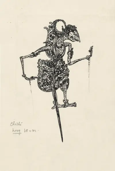 Wajangdocka av Leo Gestel