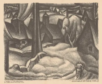 Zinnwald (Ertsgebergte) av Leo Gestel