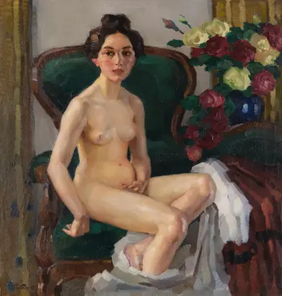 Na pohovce II (Gusti), Leo Putz