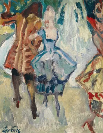 Gartenfest (c1922) von Leo Putz