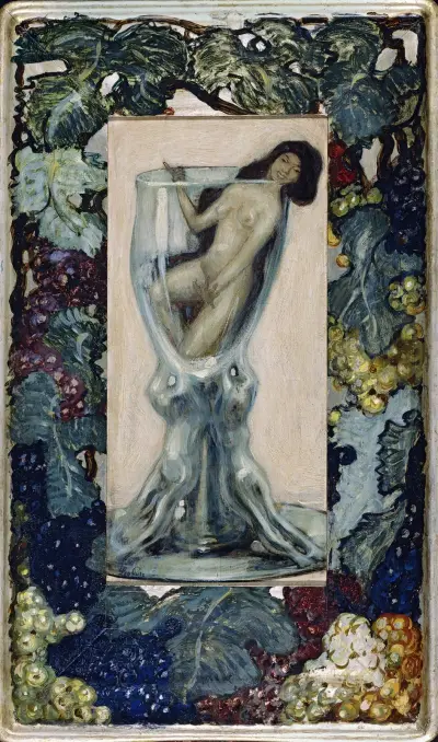 Flicka i glas av Leo Putz