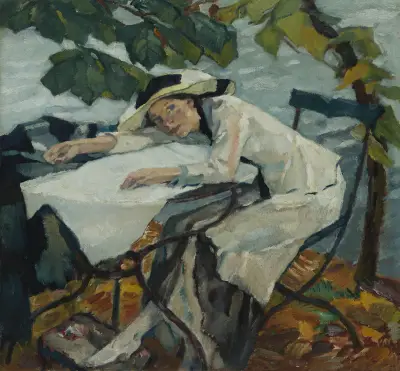 Sommar (Hartmannsberg) av Leo Putz