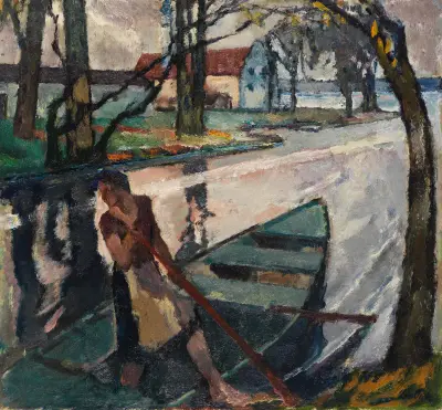 Tichý večer I, Leo Putz