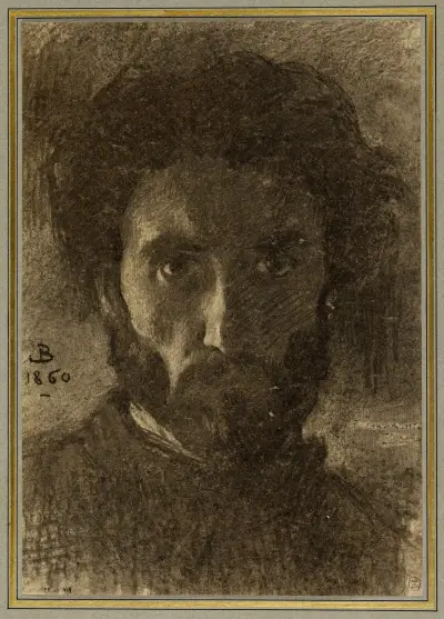 Portrait de l’artiste av Léon Bonnat