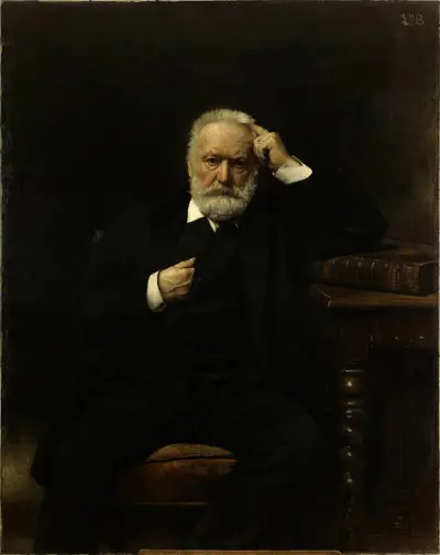 Portrait de M. Victor Hugo av Léon Bonnat