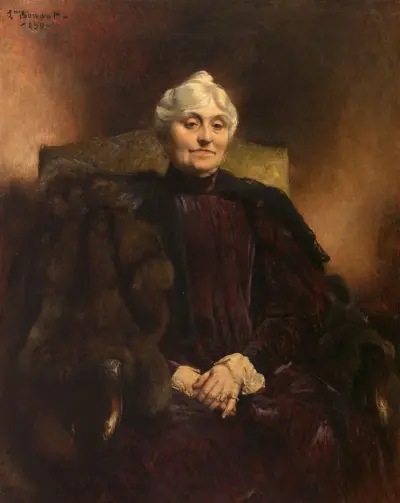 Portrait de Madame Dubernet av Léon Bonnat