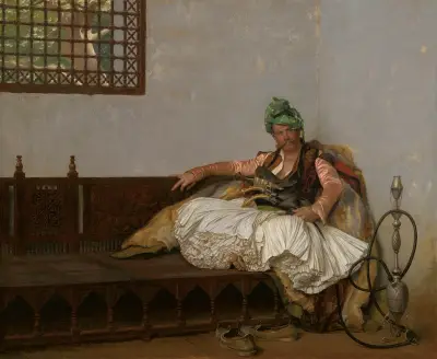 A Bashi-Bazouk Chieftan von Jean-Léon Gérôme