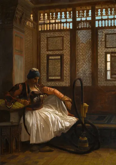Arnaut at Rest av Jean-Léon Gérôme