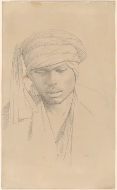Assan, a Young Man av Jean-Léon Gérôme