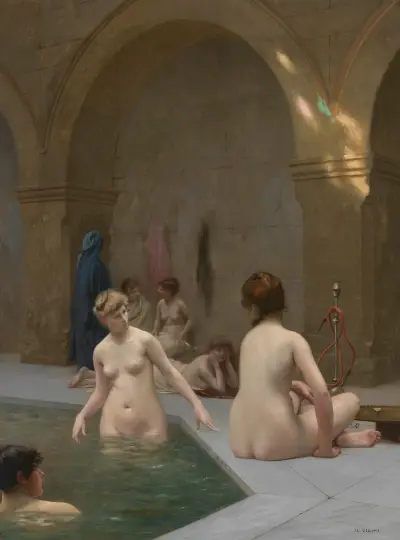 Baigneuses von Jean-Léon Gérôme