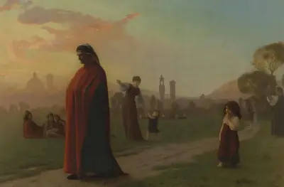 Dante (He Hath Seen Hell) av Jean-Léon Gérôme