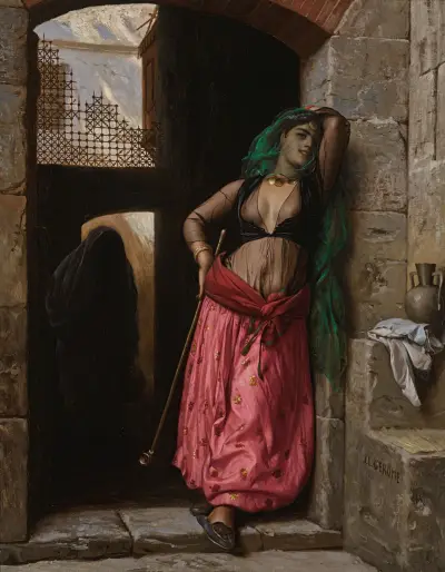 Jeune Fille Du Caire av Jean-Léon Gérôme