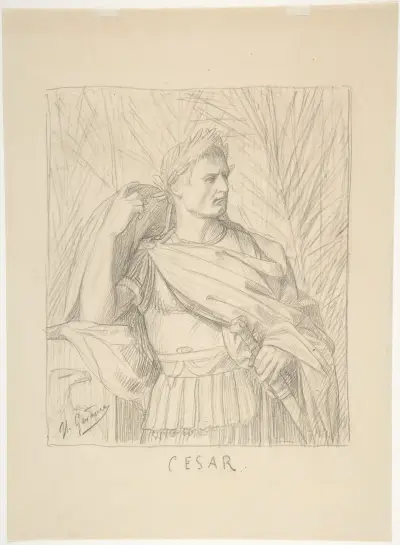 Julius Caesar av Jean-Léon Gérôme