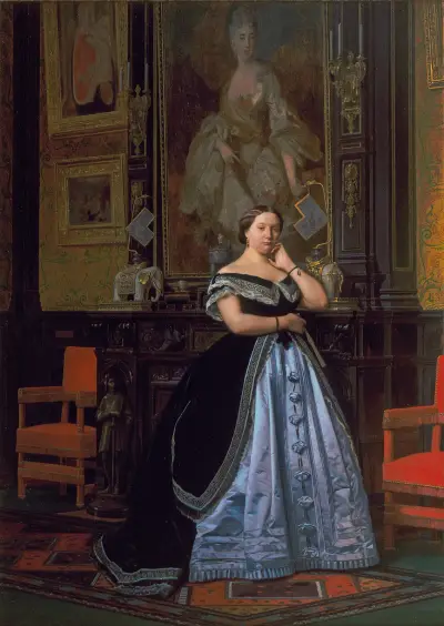 Portrait of Charlotte de Rothschild von Jean-Léon Gérôme