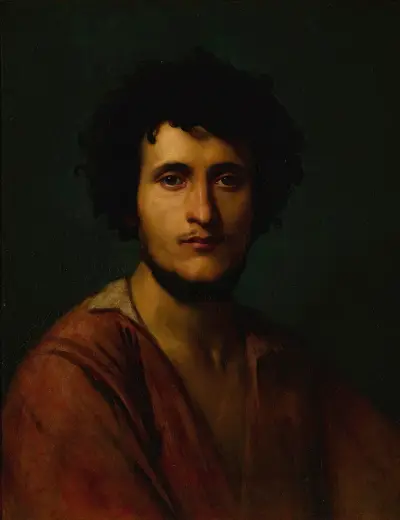 Porträttstudie av Giacomo Orlandi di Subiaco av Jean-Léon Gérôme
