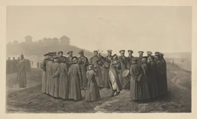 Vila i lägret av Jean-Léon Gérôme