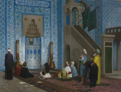 Rüstem Pasha Mosque, Istanbul av Jean-Léon Gérôme