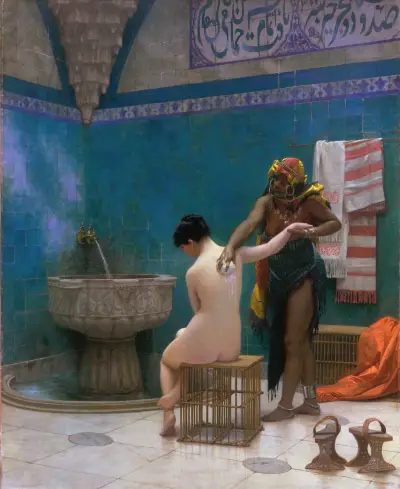 The Bath av Jean-Léon Gérôme