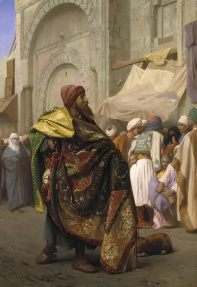 Mattförsäljaren i Kairo av Jean-Léon Gérôme