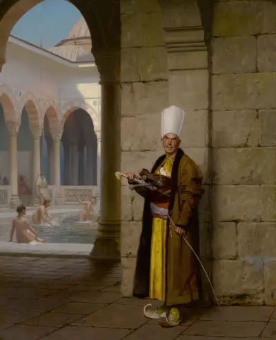 The Grand White Eunuch von Jean-Léon Gérôme