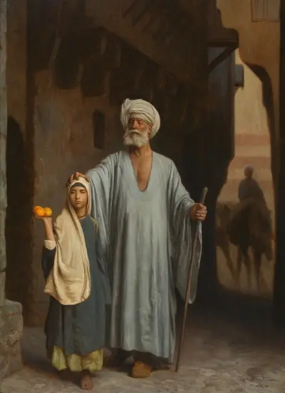 The Helping Hand av Jean-Léon Gérôme
