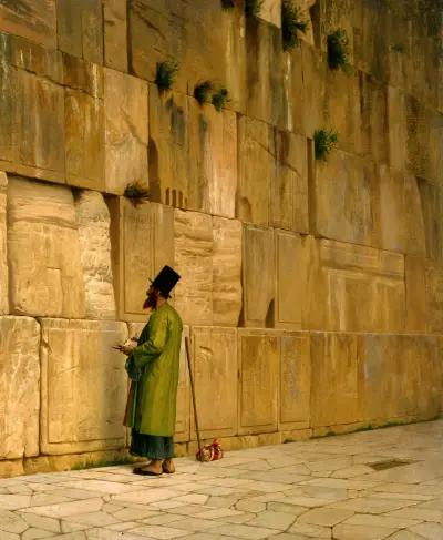 Klagomuren av Jean-Léon Gérôme