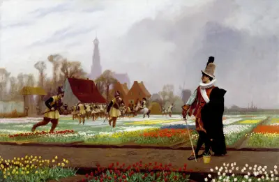 Tulip Folly av Jean-Léon Gérôme