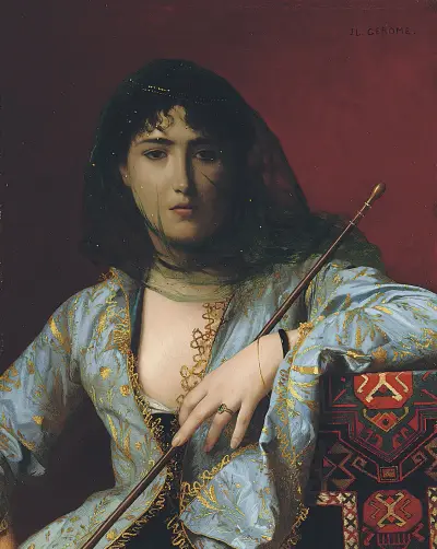 Veiled Circassian Beauty av Jean-Léon Gérôme