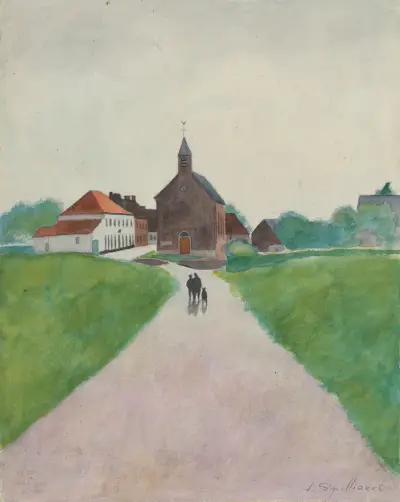 Au temps que Nanette était perdue pl. 4 av Léon Spilliaert