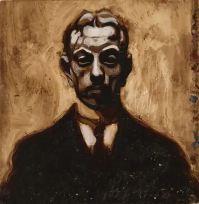 Autoportrait av Léon Spilliaert