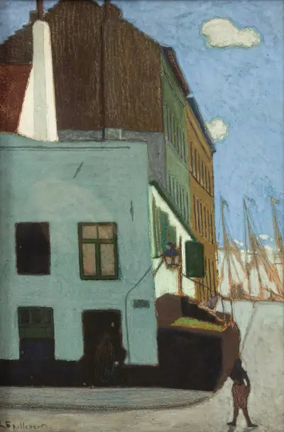 Predikstolen, Ostende av Léon Spilliaert