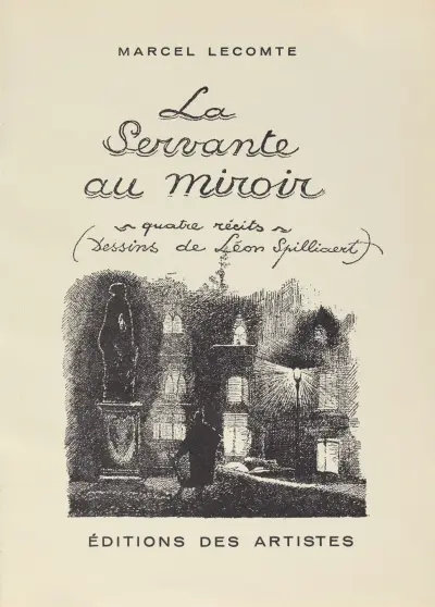 La servante au miroir pl.1 von Léon Spilliaert