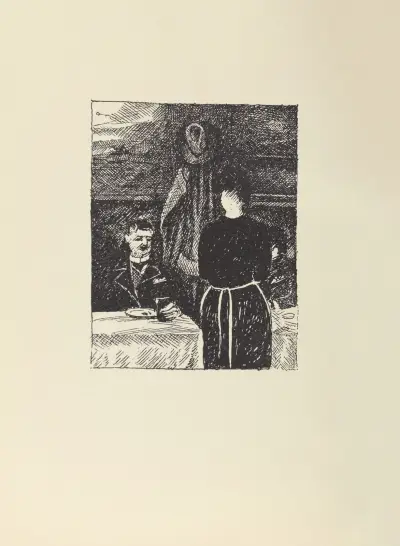 Kammarjungfrun vid spegeln, pl. 2 av Léon Spilliaert