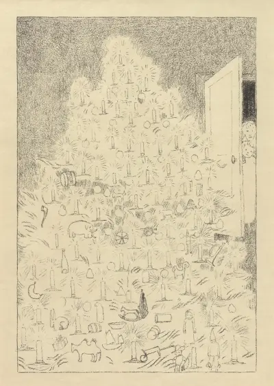 Julgranen av Léon Spilliaert