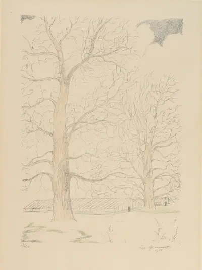 Växthusen 1 av Léon Spilliaert
