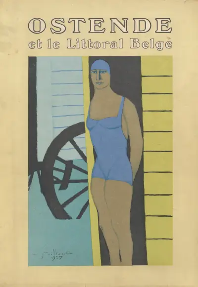 Ostende och den belgiska kusten (1927–1929) av Léon Spilliaert