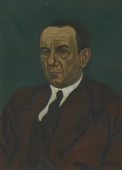 Portrait of Henri Vandeputte von Léon Spilliaert