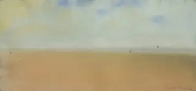 Barnvagnar vid havskanten av Léon Spilliaert