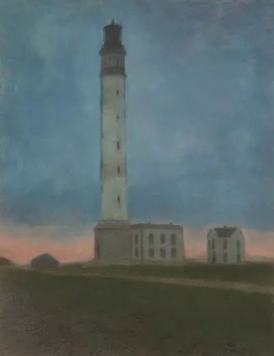 Fyren vid soluppgång av Léon Spilliaert