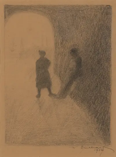 Under bron av Léon Spilliaert