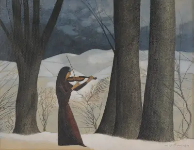 Vintermusik av Léon Spilliaert