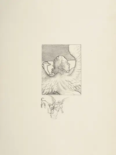 Angel av Adolphe Léon Willette