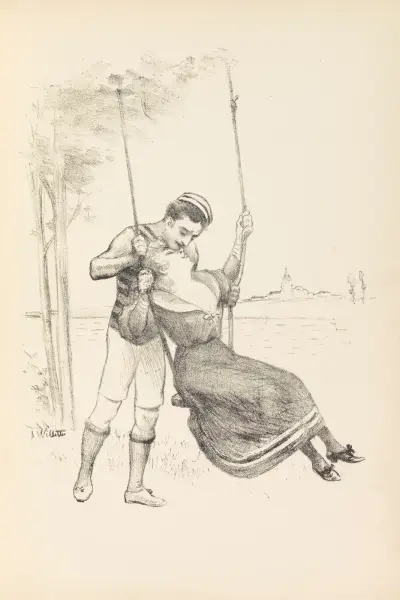 Charme d’amour av Adolphe Léon Willette