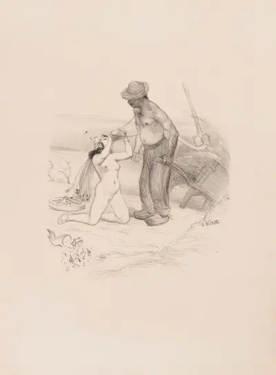 La Fortune av Adolphe Léon Willette