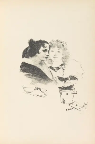 La Ronde av Adolphe Léon Willette